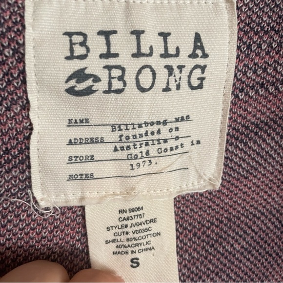 Billabong Tribal Wrap Sweater - Picture 3 of 4